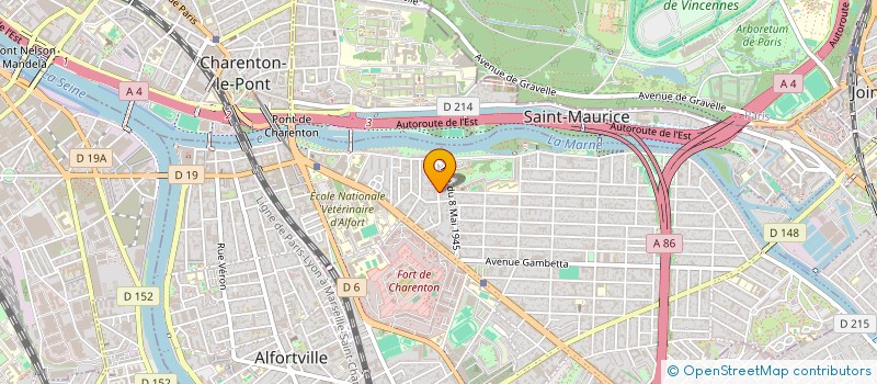 localisation de l'entreprise MONSIEUR OLIVIER PARDINI à MAISONS ALFORT