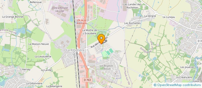localisation de l'entreprise MONSIEUR OLIVIER PARPAILLON à LE POIRE-SUR-VIE