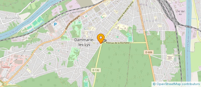 localisation de l'entreprise MONSIEUR OLIVIER PASCAL à DAMMARIE-LES-LYS
