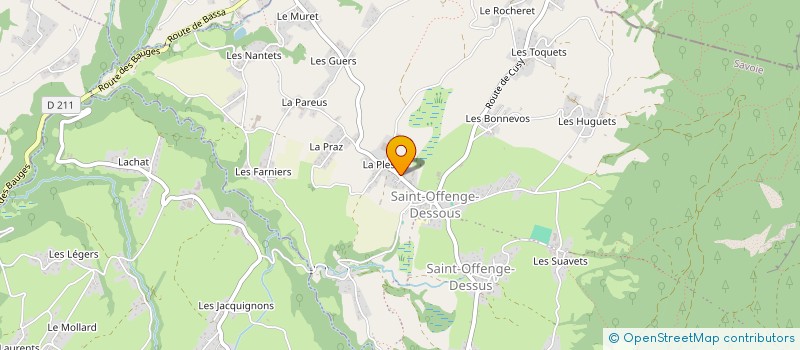 localisation de l'entreprise MONSIEUR OLIVIER PASQUINELLI--TURREL  SAINT-OFFENGE