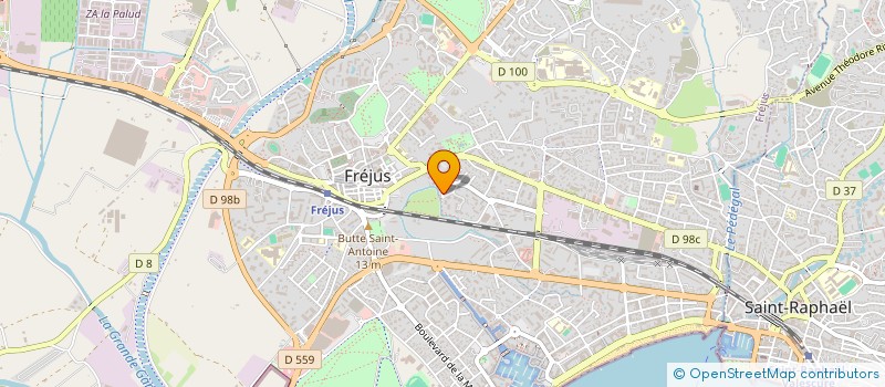 localisation de l'entreprise MONSIEUR OLIVIER PATOUILLARD à FREJUS