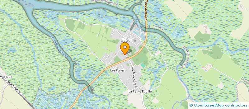 localisation de l'entreprise MONSIEUR OLIVIER PATOUR  L'EGUILLE