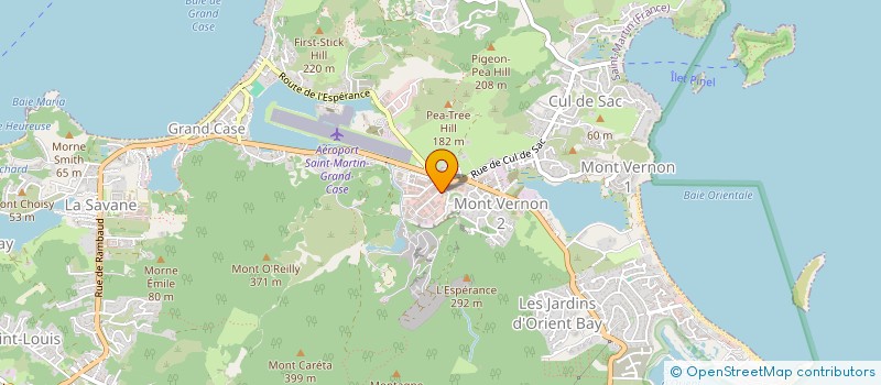 localisation de l'entreprise MONSIEUR OLIVIER PATRIS  SAINT MARTIN