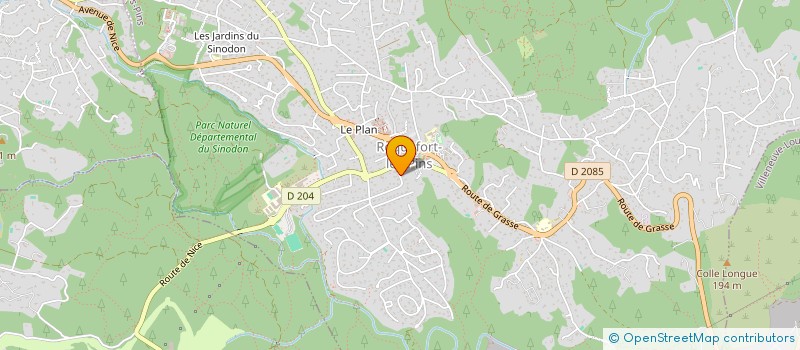 localisation de l'entreprise MONSIEUR OLIVIER PATTIN à ROQUEFORT-LES-PINS