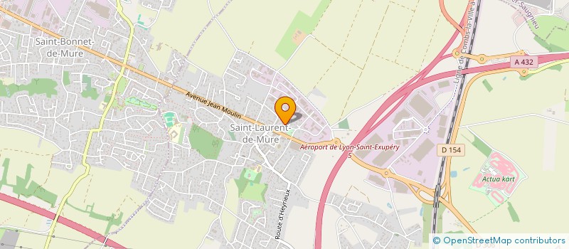 localisation de l'entreprise MONSIEUR OLIVIER PATTON  SAINT-LAURENT-DE-MURE