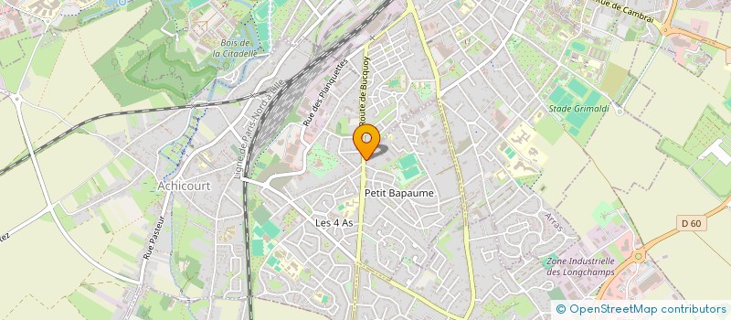 localisation de l'entreprise MONSIEUR OLIVIER PAUL  ACHICOURT