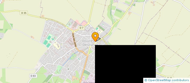 localisation de l'entreprise MONSIEUR OLIVIER PAUL  DOUVRES-LA-DELIVRANDE