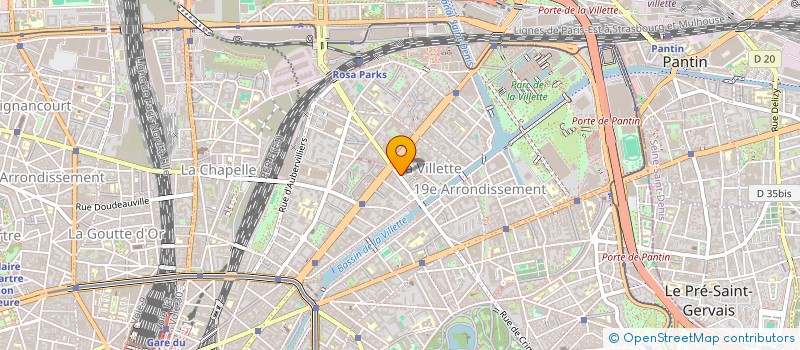 localisation de l'entreprise MONSIEUR OLIVIER PAUMARD  PARIS