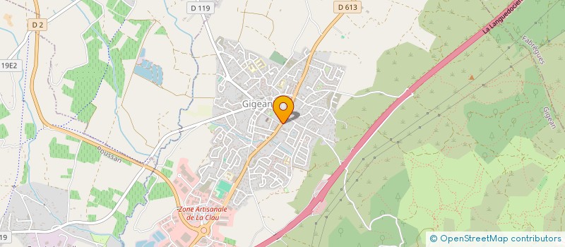 localisation de l'entreprise MONSIEUR OLIVIER PAUNER  GIGEAN