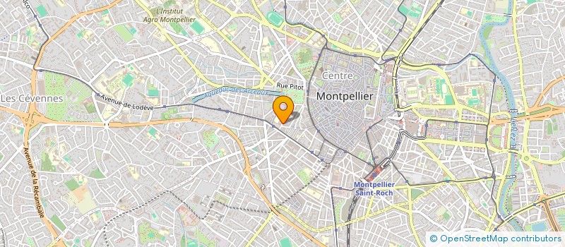 localisation de l'entreprise MONSIEUR OLIVIER PAUTARD à MONTPELLIER