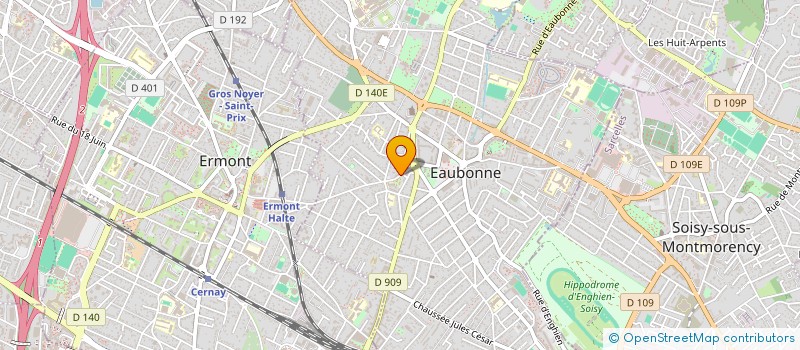 localisation de l'entreprise MONSIEUR OLIVIER PAVADE à EAUBONNE