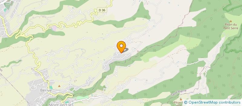 localisation de l'entreprise MONSIEUR OLIVIER PAYET  LE TAMPON