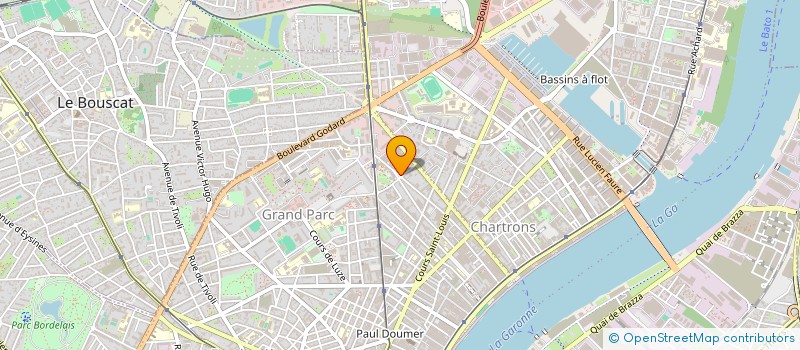 localisation de l'entreprise MONSIEUR OLIVIER PAYET  BORDEAUX