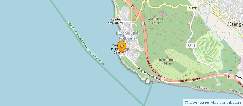 localisation de l'entreprise MONSIEUR OLIVIER PAYET  L'ETANG-SALE