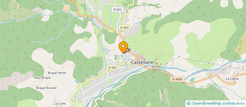 localisation de l'entreprise MONSIEUR OLIVIER PAYSANT à CASTELLANE