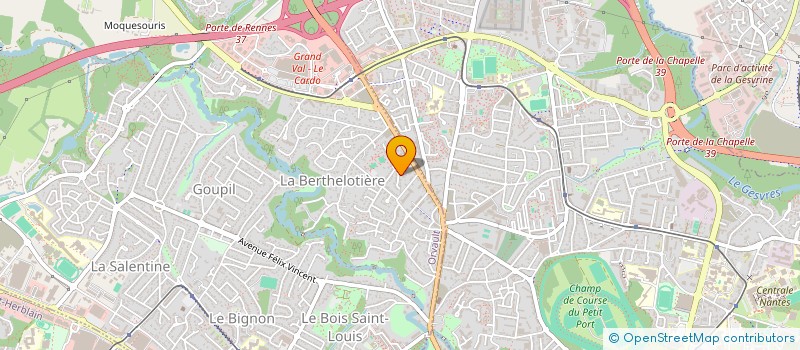 localisation de l'entreprise MONSIEUR OLIVIER PECQUEUR à ORVAULT