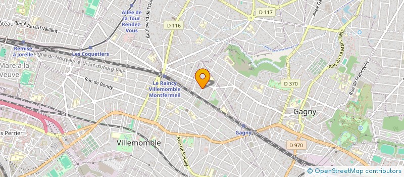 localisation de l'entreprise MONSIEUR OLIVIER PEDARZOLLI  VILLEMOMBLE