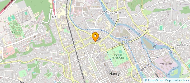 localisation de l'entreprise MONSIEUR OLIVIER PEDOTTI  NANCY