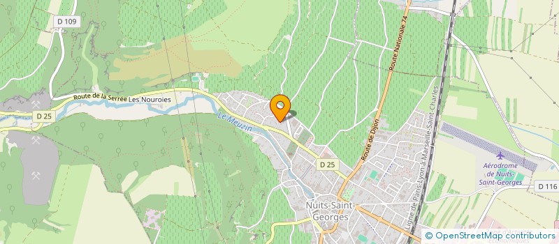 localisation de l'entreprise MONSIEUR OLIVIER PELISSIER  NUITS-SAINT-GEORGES