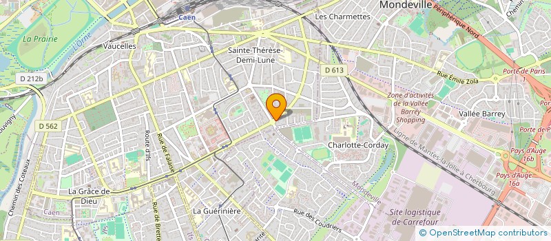 localisation de l'entreprise MONSIEUR OLIVIER PENA à CAEN