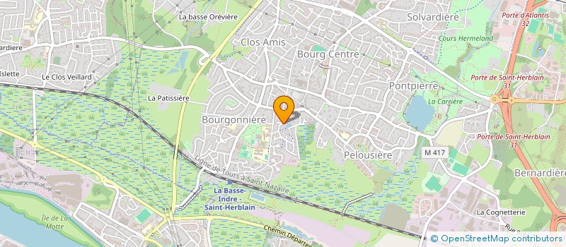 localisation de l'entreprise MONSIEUR OLIVIER PENELAUD  SAINT-HERBLAIN