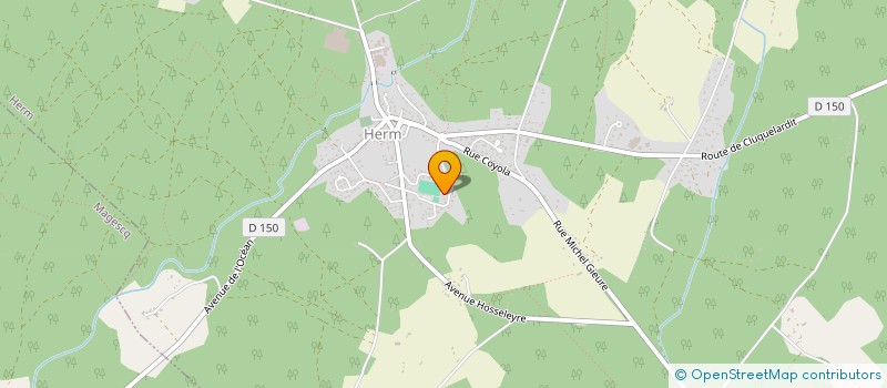 localisation de l'entreprise MONSIEUR OLIVIER PEREIRA DAVID  HERM