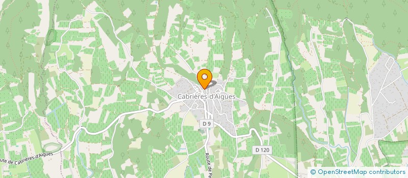 localisation de l'entreprise MONSIEUR OLIVIER PERGAUD  LA BASTIDE-DES-JOURDANS