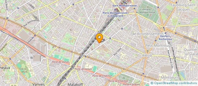 localisation de l'entreprise MONSIEUR OLIVIER PERIS  PARIS