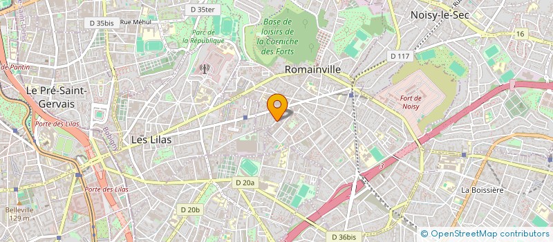 localisation de l'entreprise MONSIEUR OLIVIER PERRAULT à ROMAINVILLE