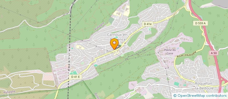 localisation de l'entreprise MONSIEUR OLIVIER PERRIER à CARNOUX-EN-PROVENCE