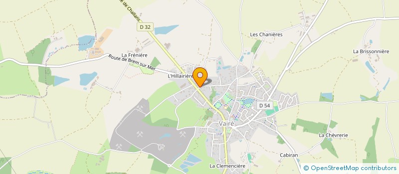 localisation de l'entreprise MONSIEUR OLIVIER PERRIN  VAIRE