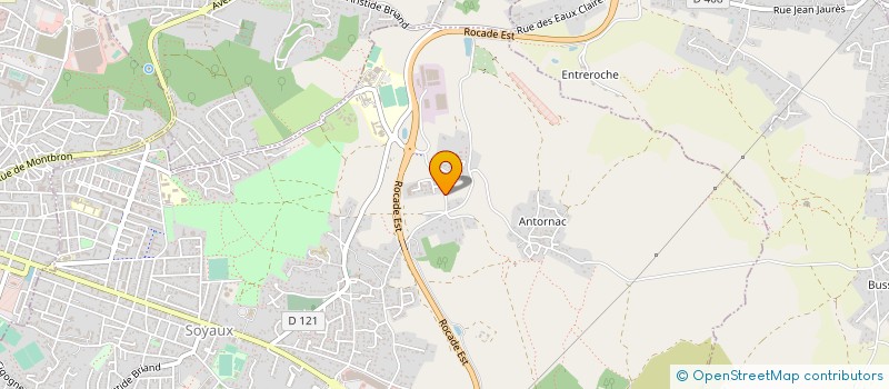 localisation de l'entreprise MONSIEUR OLIVIER PERRIN  SOYAUX