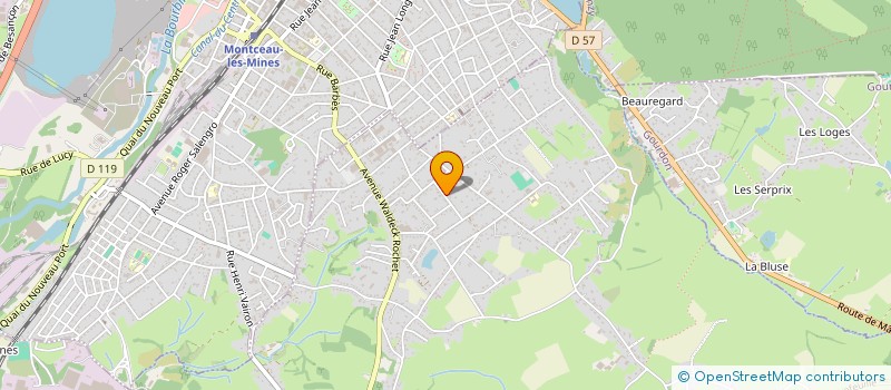 localisation de l'entreprise MONSIEUR OLIVIER PERROT  SAINT-VALLIER