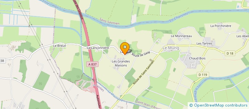 localisation de l'entreprise MONSIEUR OLIVIER PERTUS  LE MUNG