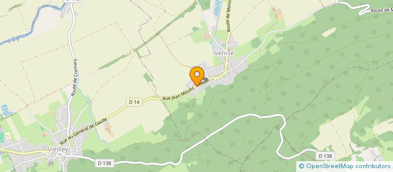 localisation de l'entreprise MONSIEUR OLIVIER PESEUX  VENISE