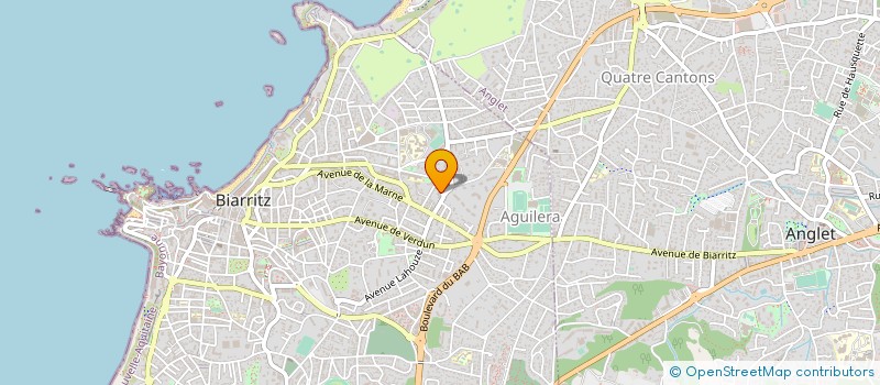 localisation de l'entreprise MONSIEUR OLIVIER PETRIE  BIARRITZ