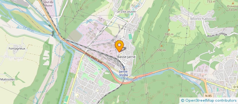 localisation de l'entreprise MONSIEUR OLIVIER PEUDON  JARRIE