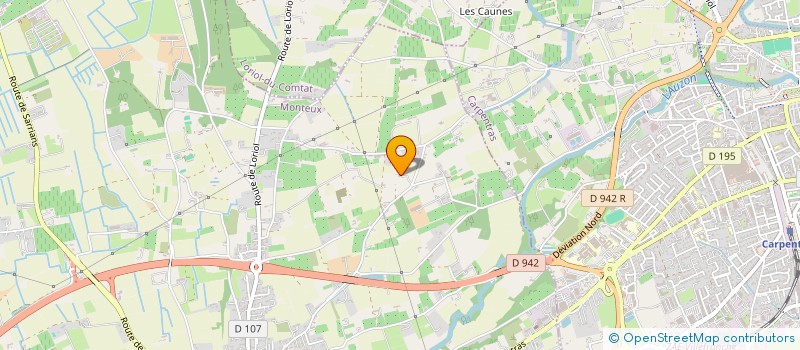 localisation de l'entreprise MONSIEUR OLIVIER PEYREMORTE  MONTEUX