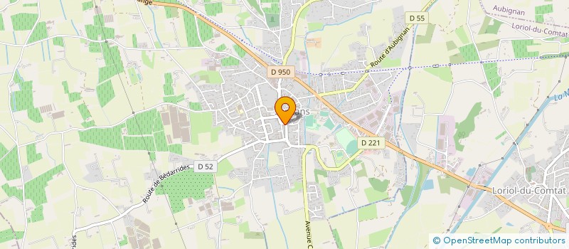 localisation de l'entreprise MONSIEUR OLIVIER PEYRON  SARRIANS