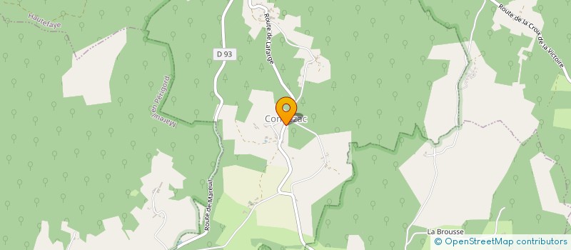 localisation de l'entreprise MONSIEUR OLIVIER PEYTOUR  JAVERLHAC CHAPELLE ROBERT