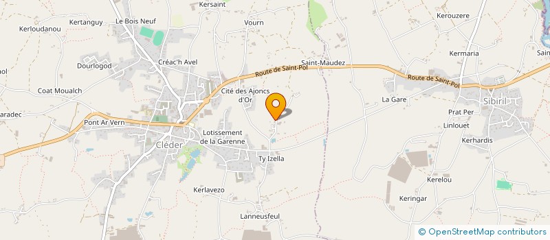 localisation de l'entreprise MONSIEUR OLIVIER PFAFF  HANVEC