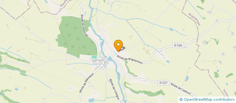 localisation de l'entreprise MONSIEUR OLIVIER PFANTZER  SARRANT