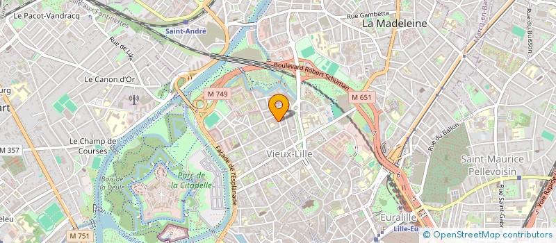 localisation de l'entreprise MONSIEUR OLIVIER PHILIP à LILLE
