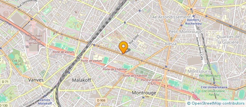 localisation de l'entreprise MONSIEUR OLIVIER PHILIPP  PARIS