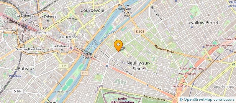 localisation de l'entreprise MONSIEUR OLIVIER PHILIPPE à NEUILLY-SUR-SEINE
