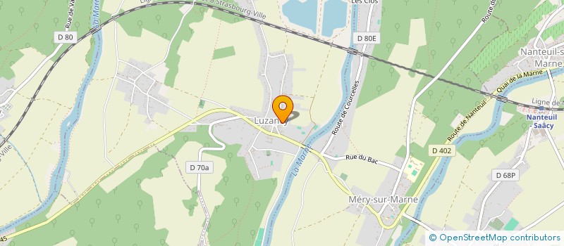 localisation de l'entreprise MONSIEUR OLIVIER PIARD  LUZANCY