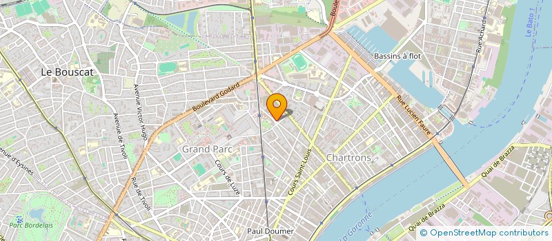 localisation de l'entreprise MONSIEUR OLIVIER PICAUD  BORDEAUX