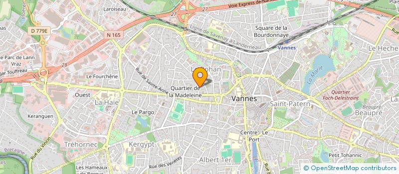 localisation de l'entreprise MONSIEUR OLIVIER PICQUET à VANNES