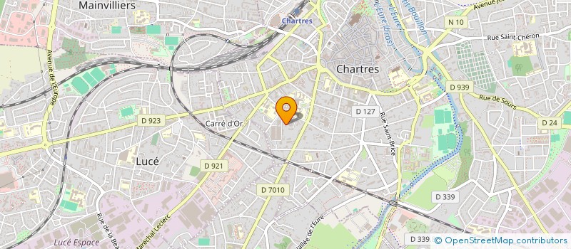 localisation de l'entreprise MONSIEUR OLIVIER PIEBOURG  CHARTRES