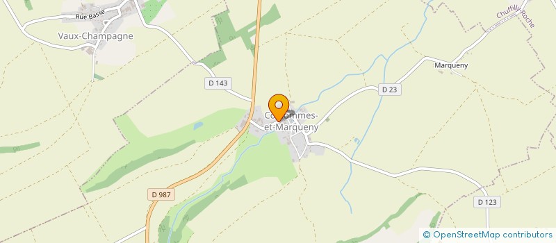 localisation de l'entreprise MONSIEUR OLIVIER PIERLOT  COULOMMES-ET-MARQUENY